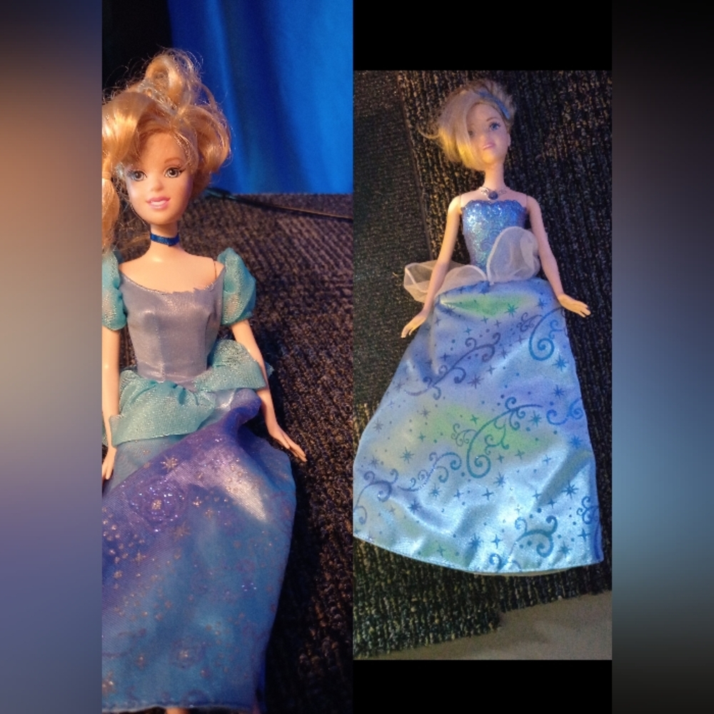 Bundle of Cinderella Barbie Dolls